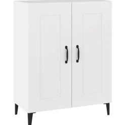 Szafka Biała 69.5x34x90 cm do Salonu Pokoju Sypialni