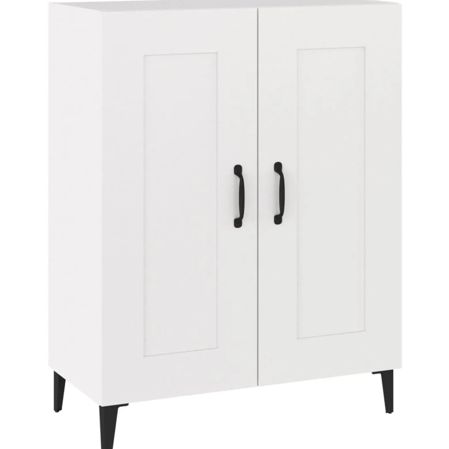 Szafka Biała 69.5x34x90 cm do Salonu Pokoju Sypialni