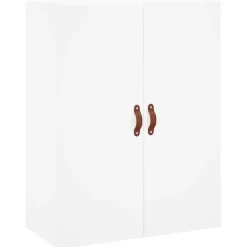 Szafka Biała z Drzwiami 69.5x34x90 cm do Salonu Pokoju Sypialni