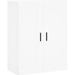 Szafka Biała z Drzwiami 69.5x34x90 cm do Salonu Pokoju Sypialni