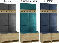 Szafka buty siedzisko craft KANSAS panele wieszak siedzisko