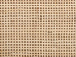 Szafka dwudrzwiowa z półkami jasne drewno rattan