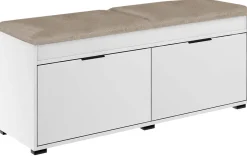 Szafka Fala 3 Biały/Beż/K 100X37X49 Cm