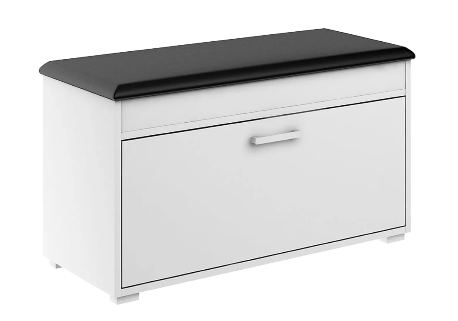 Szafka Fala 1 Biały/Czarny 80X37,7X49 Cm
