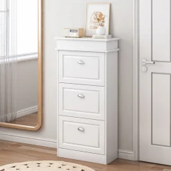 Szafka komoda na buty stół konsolowy przedpokoju 3 drzwi nowoczesna loft
