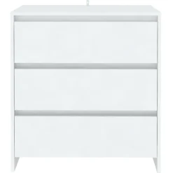 Szafka Komoda Regał Biała z Szufladami 70x41x75 cm do Salonu Pokoju