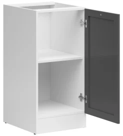 Szafka kuchenna dolna Junona Line 40 cm prawa grafit