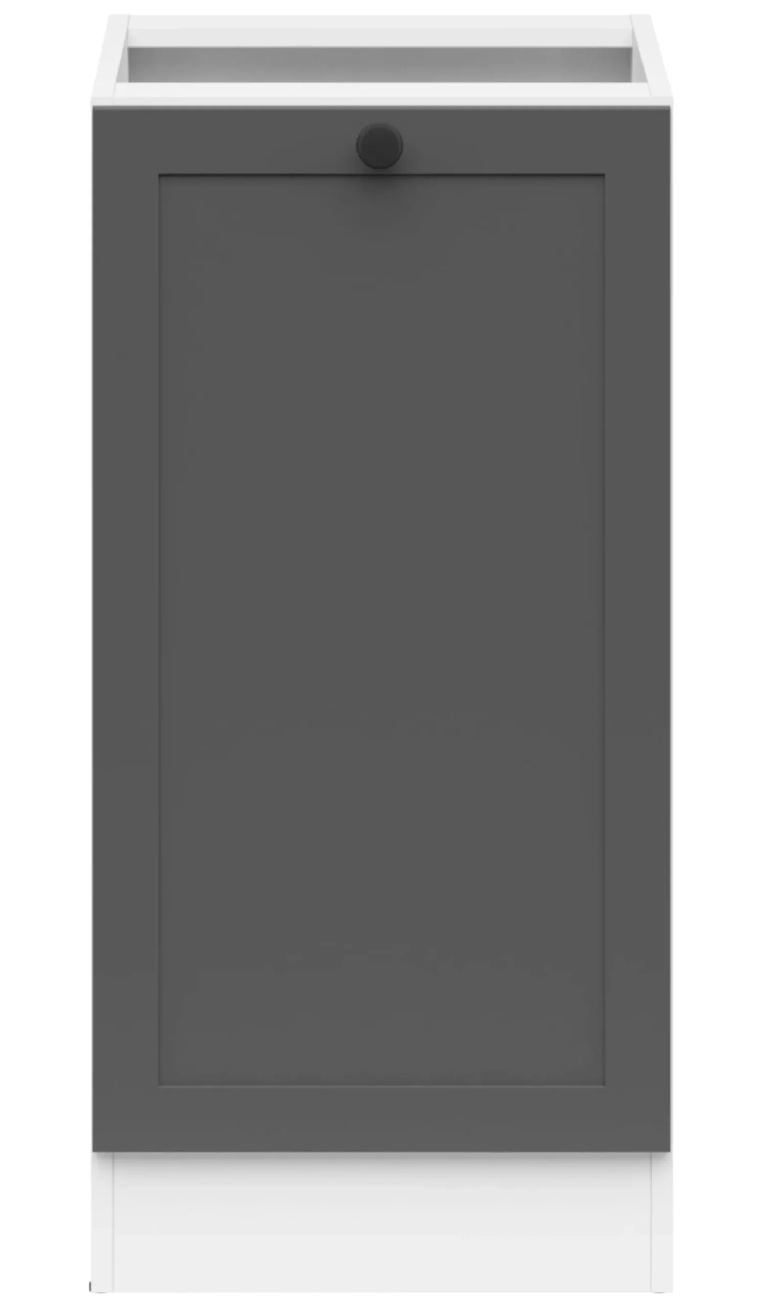 Szafka kuchenna dolna Junona Line 40 cm prawa grafit