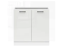 Szafka kuchenna dolna Junona Line 80 cm kredowy połysk