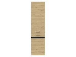 Szafka kuchenna dolna Junona Line 50 cm wysoka prawa dąb bernstein