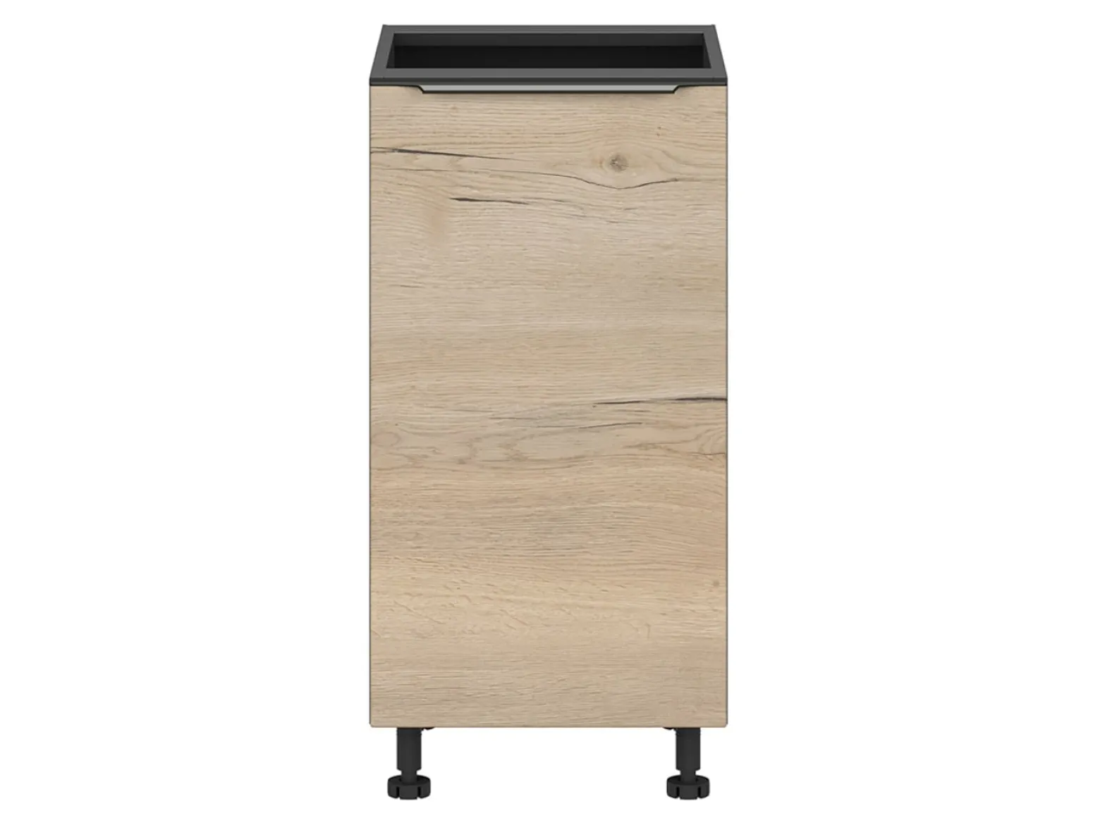 Szafka kuchenna dolna Sole L6 40 cm lewa dąb halifax natura