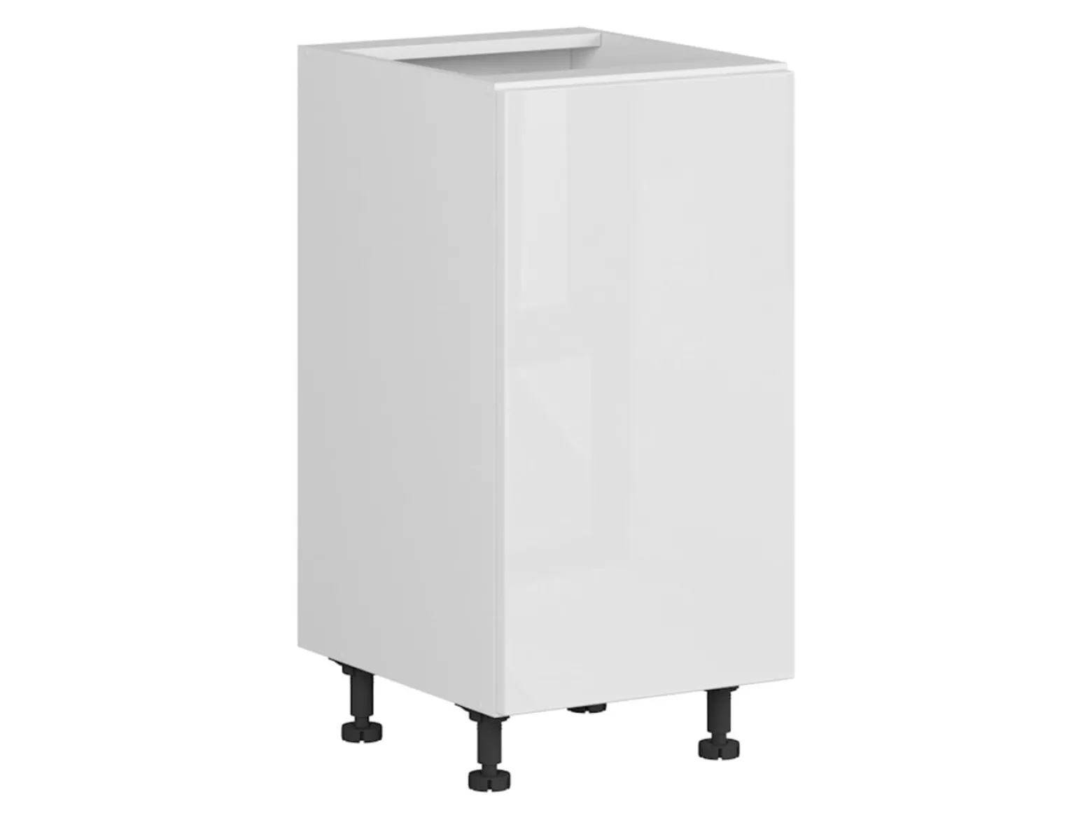 Szafka kuchenna dolna Top Line 40 cm prawa biały połysk