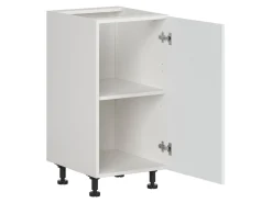 Szafka kuchenna dolna Top Line 40 cm prawa biały połysk