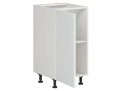 Szafka kuchenna dolna Top Line 40 cm lewa biały połysk