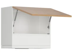 Szafka kuchenna górna Hamper 60 cm z okapem dąb lancelot