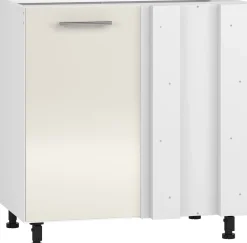Szafka kuchenna narożna 100(80) VENTO DN-100/82 beżowy połys
