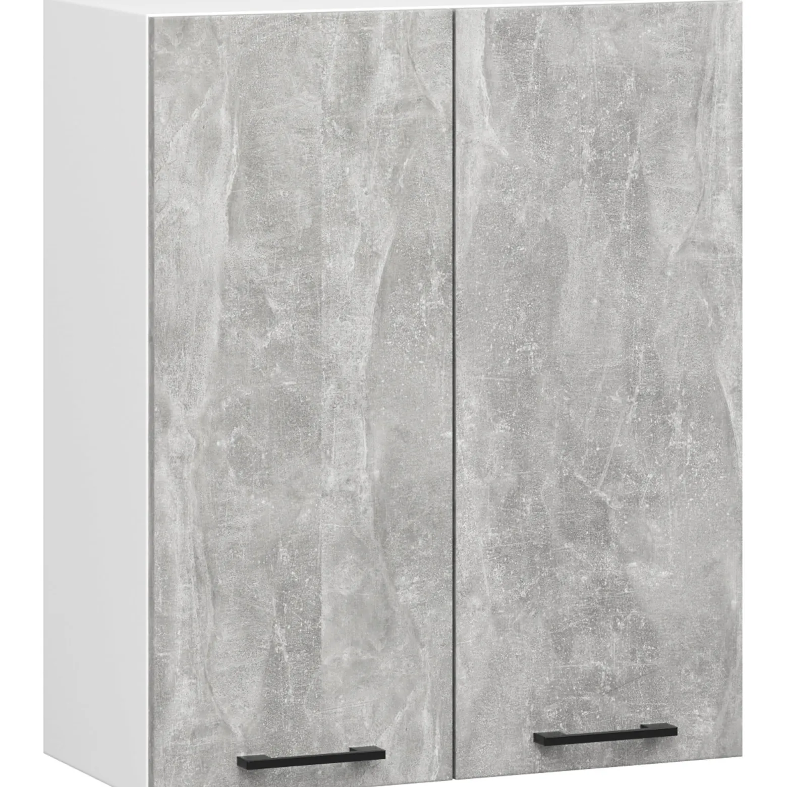 Szafka kuchenna OLIWIA W60 H720 Biała, Beton 60x30x72 cm