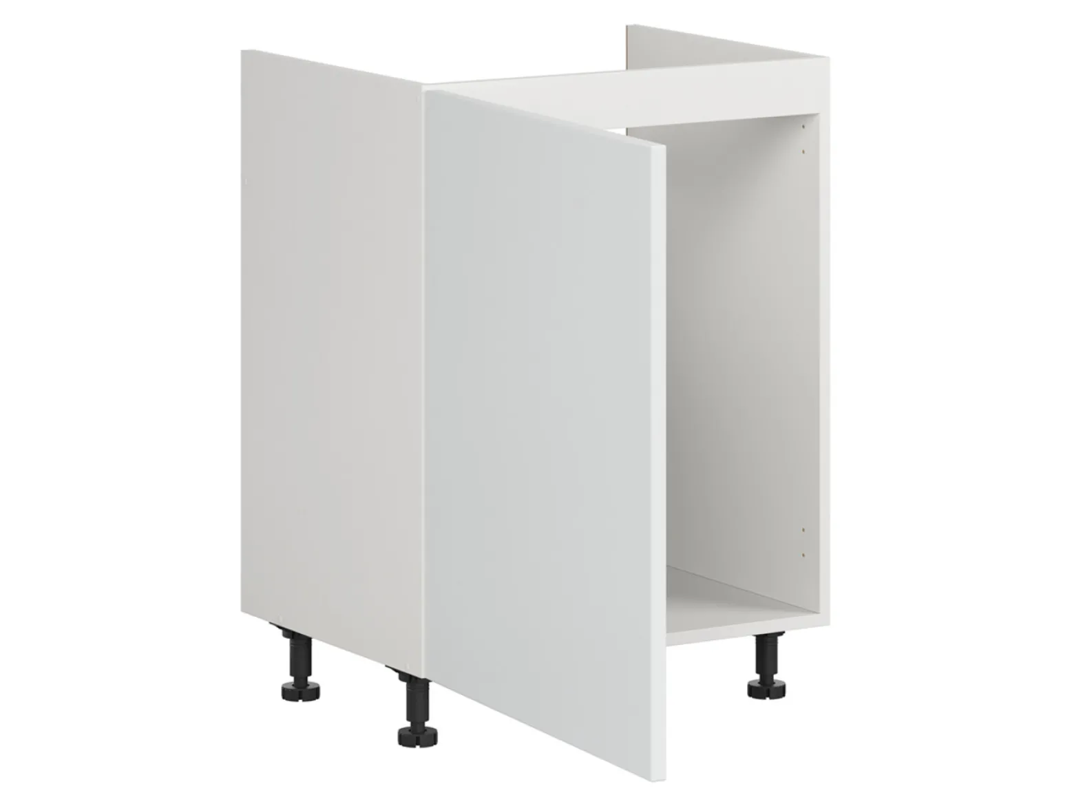 Szafka kuchenna pod zlewozmywak Top Line 2 60 cm prawa śnieżny super mat
