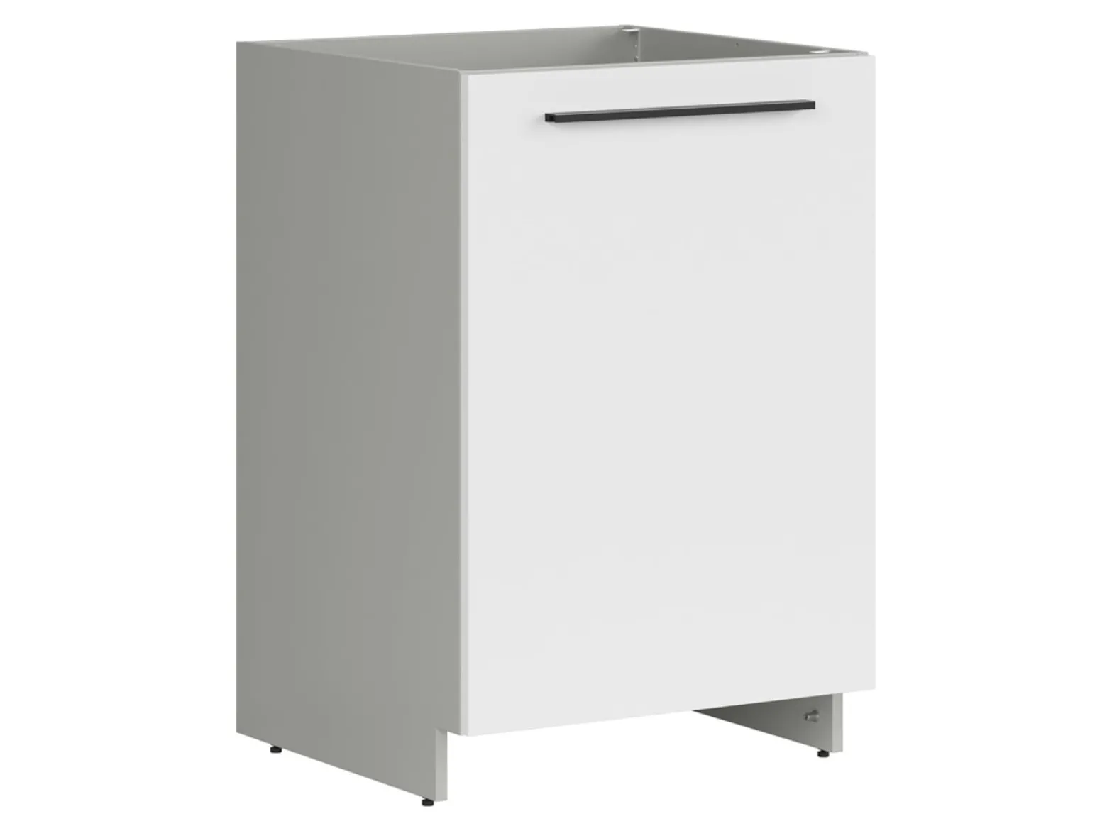 Szafka kuchenna pod zlewozmywak Milino 60 cm L/P biały alpejski