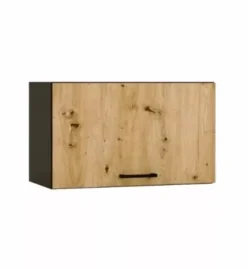 Szafka kuchenna wisząca ANIKA W60 OKGR grafitowa/dąb artisan
