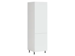 Szafka kuchenna wysoka Top Line 2 60 cm lewa z szufladami śnieżny super mat