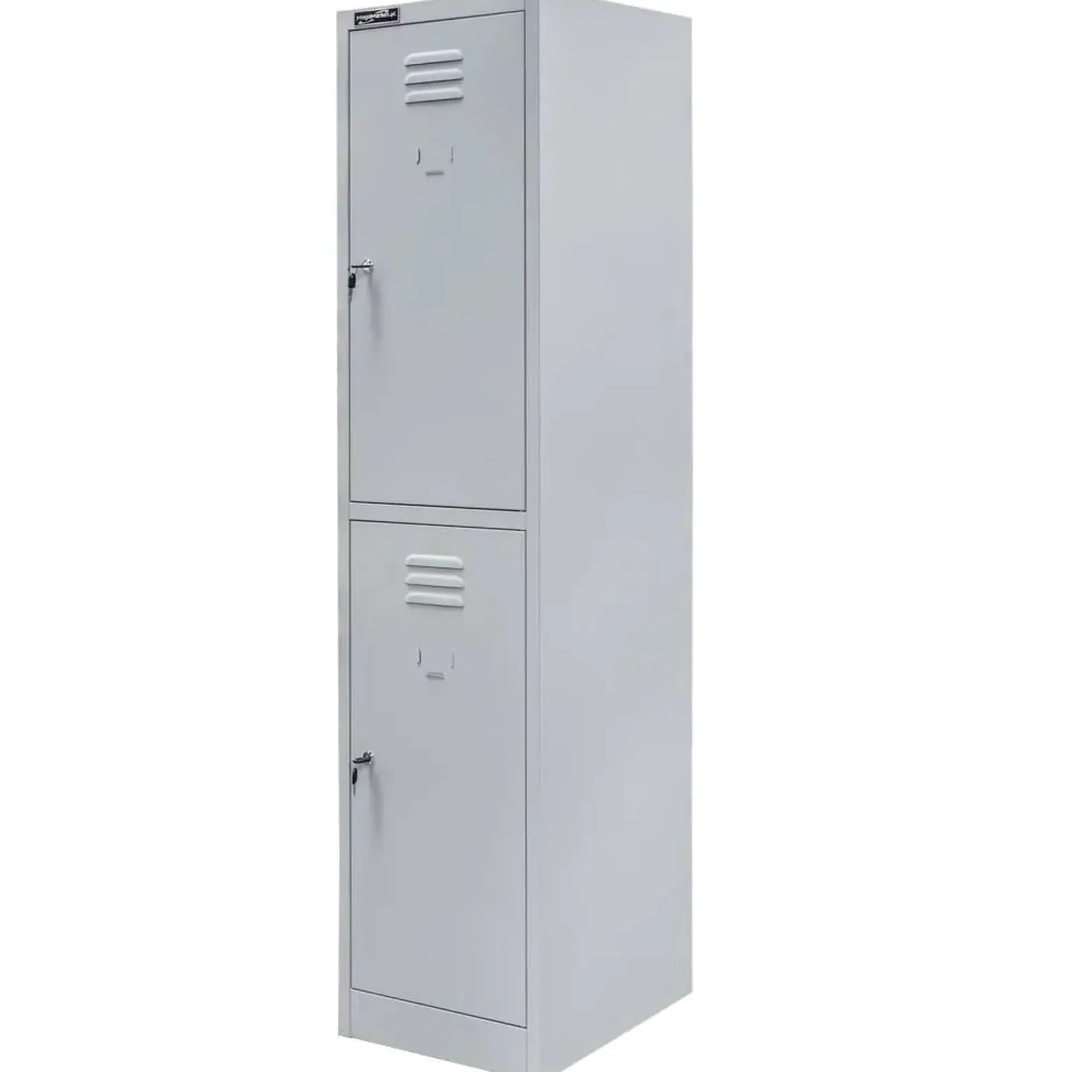 Szafka Metalowa Ubraniowa Socjalna BHP 180x40x50cm Szara Mega-M