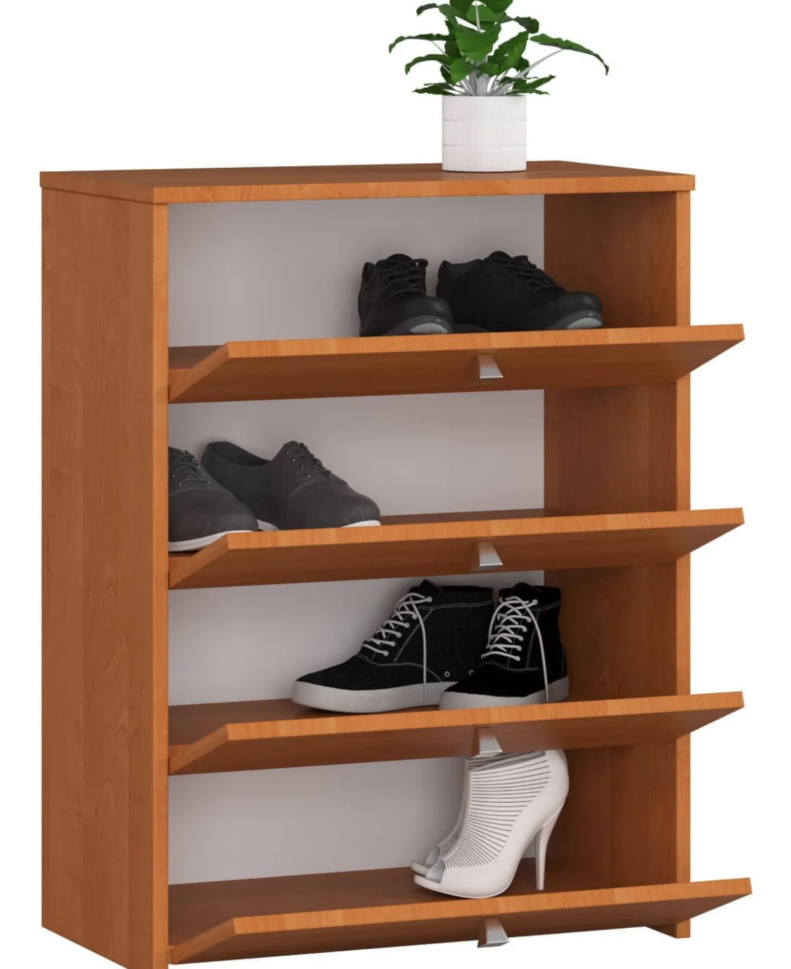 Szafka na buty AKORD RUBIN Olcha 66 cm 4 drzwi 66x36x85 cm