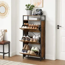 Szafka na buty Rustykalna Industrialna Organizer LOFT