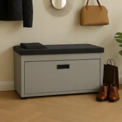 Szafka na buty z siedziskiem 70 cm Dąb Craft Złoty