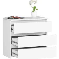 Szafka nocna AKORD CL3 Biała 60 cm Biały mat 60x35x57 cm