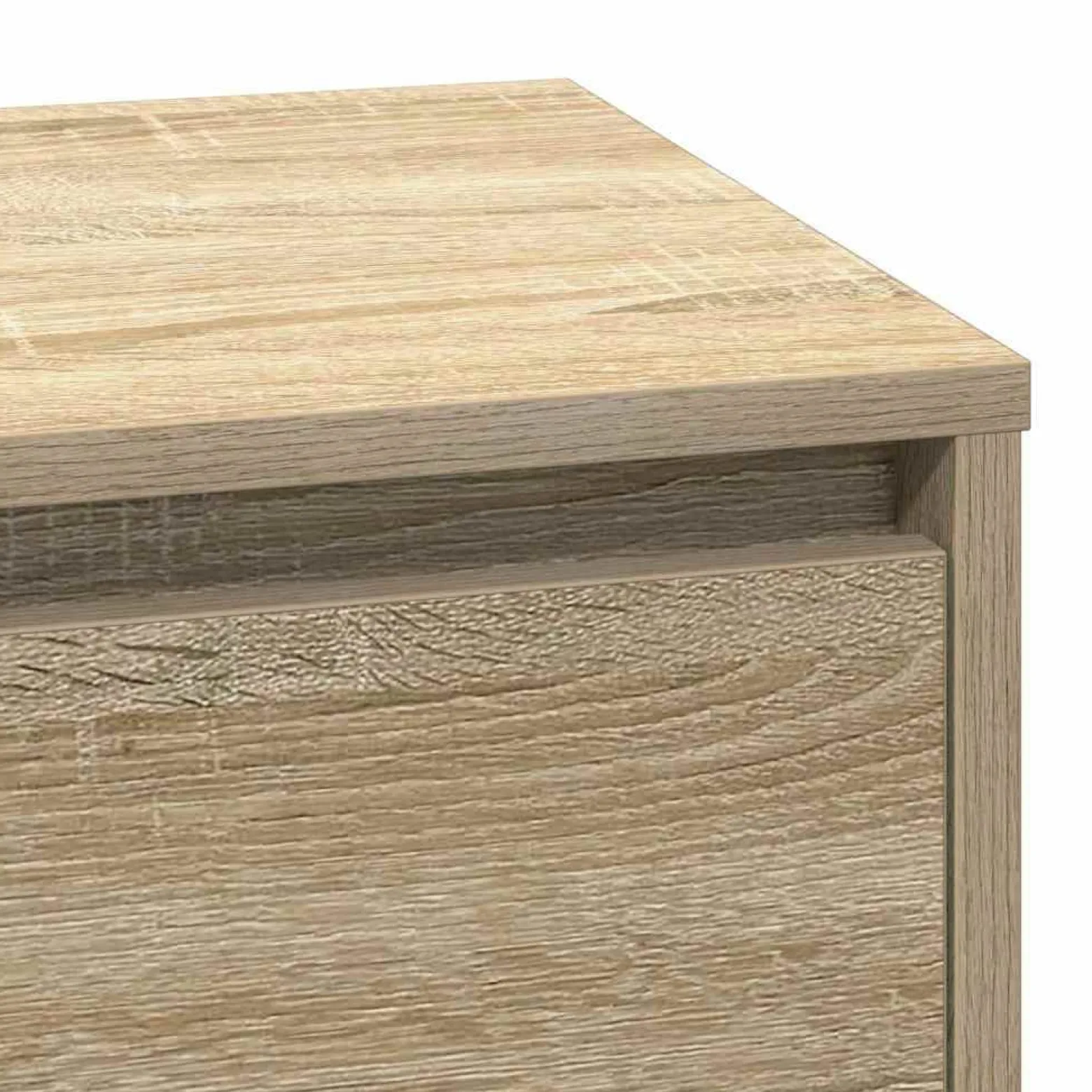 Szafka Nocna Brąz Komoda Stolik Półka Nocna Do Sypialni 71 x 34.5 x 75 cm