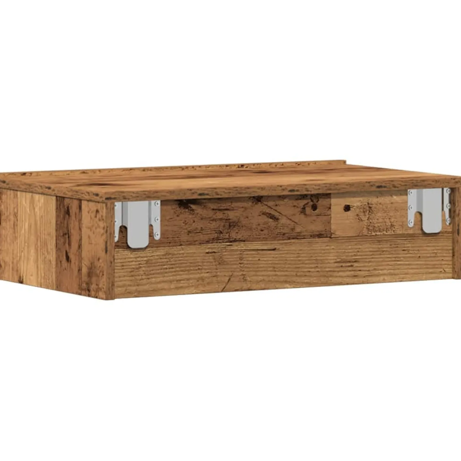Szafka Nocna Brąz Komoda Stolik Półka Nocna Do Sypialni 60x35 cm