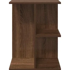 Szafka Nocna Brąz Komoda Stolik Półka Nocna Do Sypialni 46.5x29x61 cm