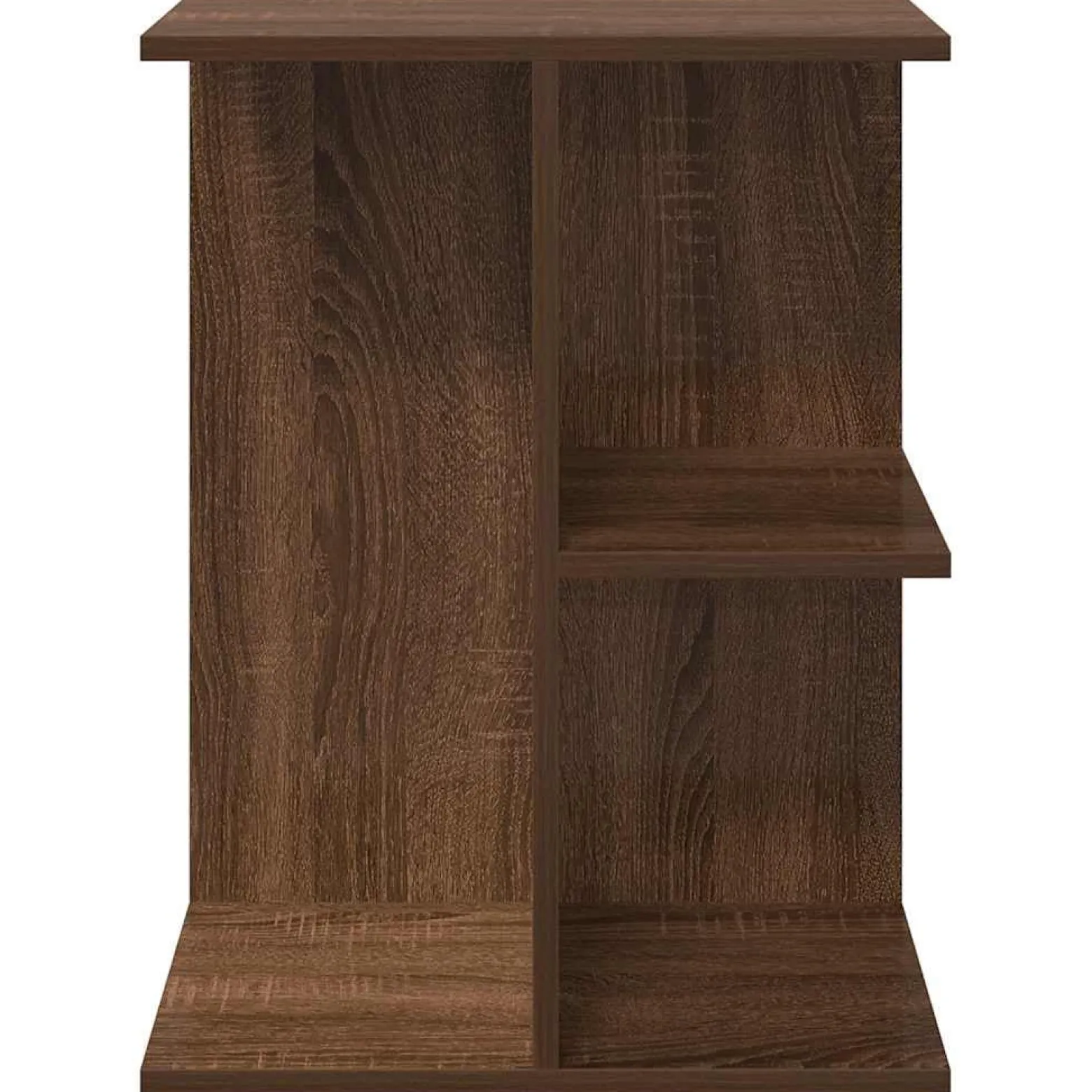 Szafka Nocna Brąz Komoda Stolik Półka Nocna Do Sypialni 46.5x29x61 cm
