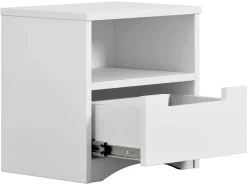 Szafka nocna Classic 39 cm z szufladą biała