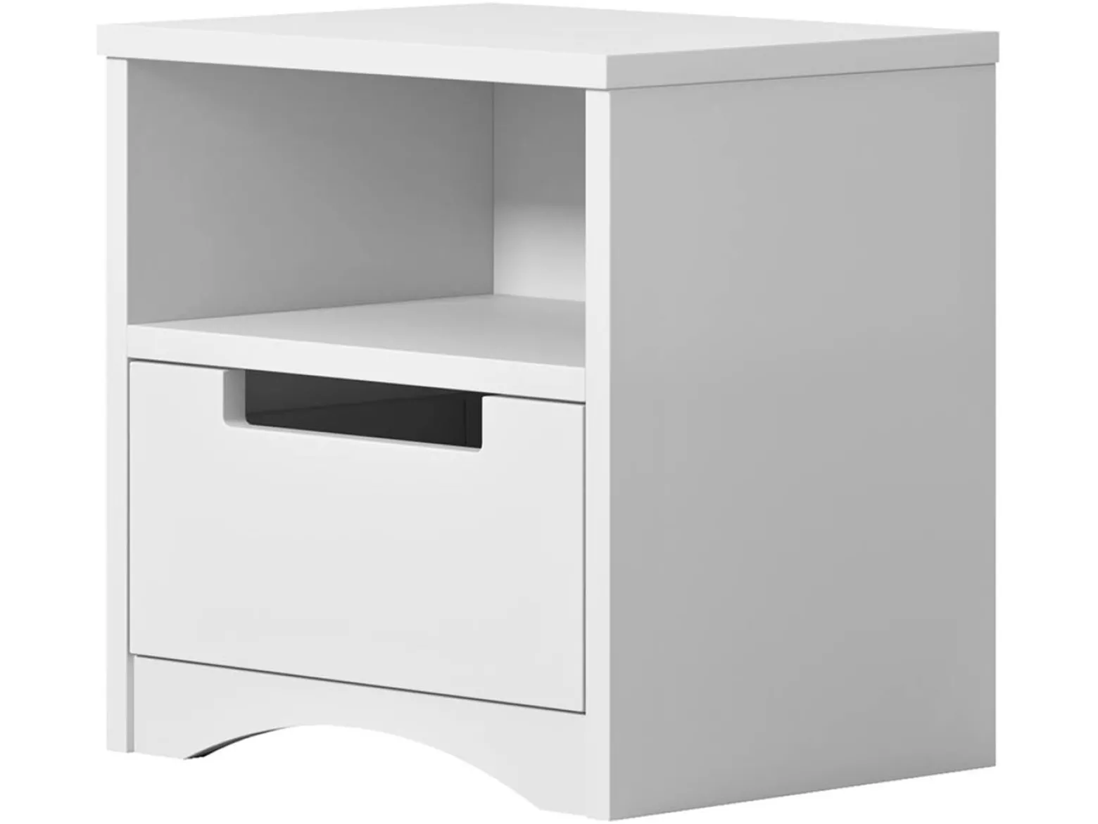 Szafka nocna Classic 39 cm z szufladą biała