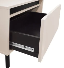 Szafka Nocna 52 cm Stojąca RYFLE Nakastlik BEŻOWA OSAKA