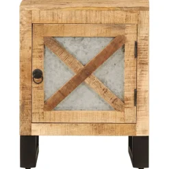 Szafka Nocna Drewniana Komoda Stolik Nocny Do Sypialni 40x30x50 cm