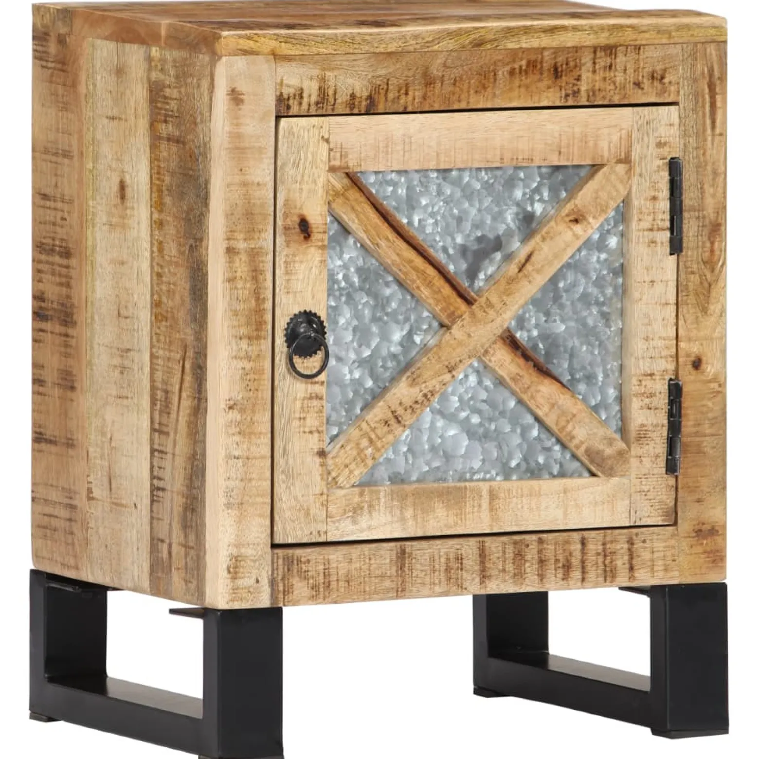 Szafka Nocna Drewniana Komoda Stolik Nocny Do Sypialni 40x30x50 cm