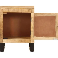 Szafka Nocna Drewniana Komoda Stolik Nocny Do Sypialni 40x30x50 cm
