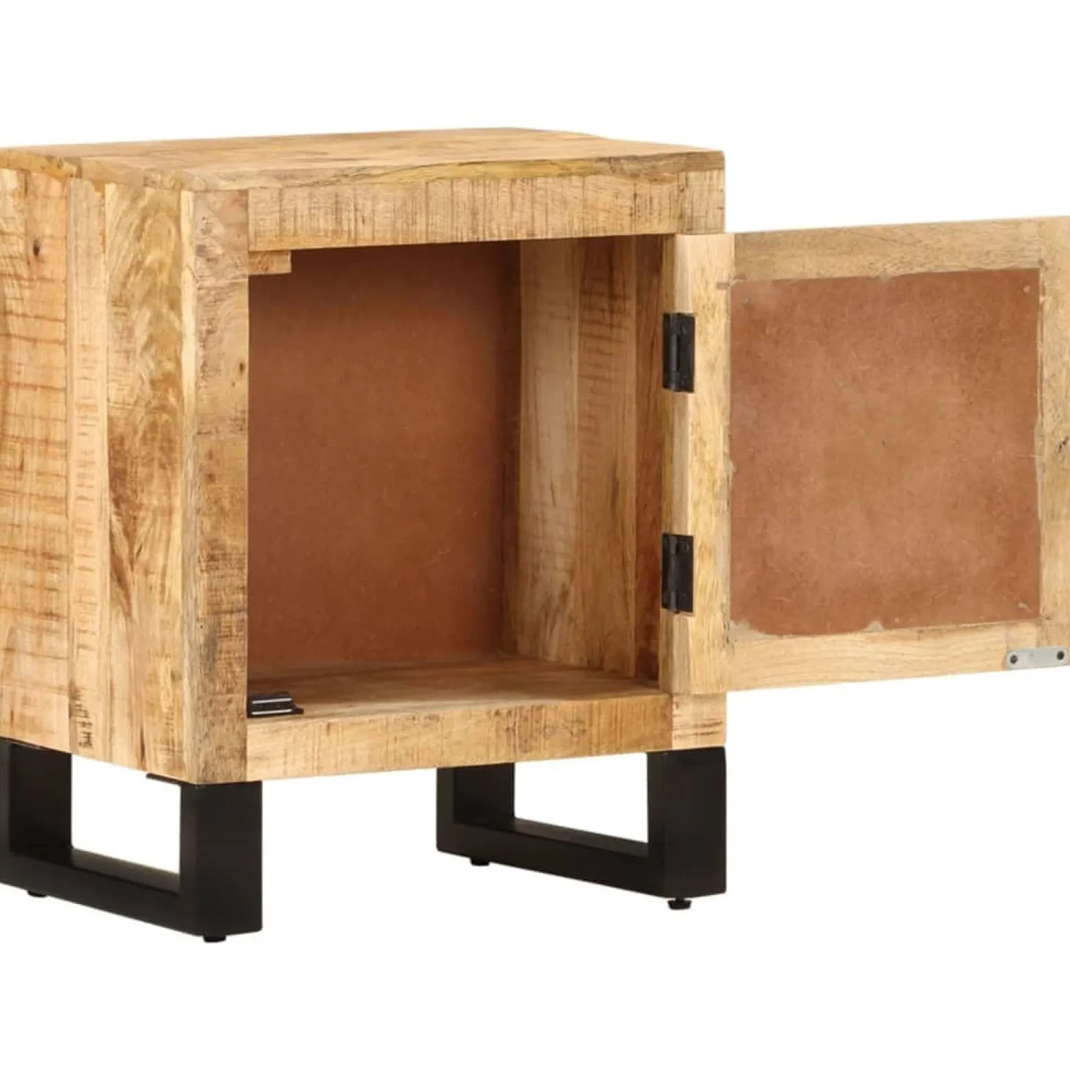 Szafka Nocna Drewniana Komoda Stolik Nocny Do Sypialni 40x30x50 cm