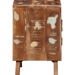 Szafka Nocna Drewniana Komoda Stolik Nocny Do Sypialni 40x32x46 cm