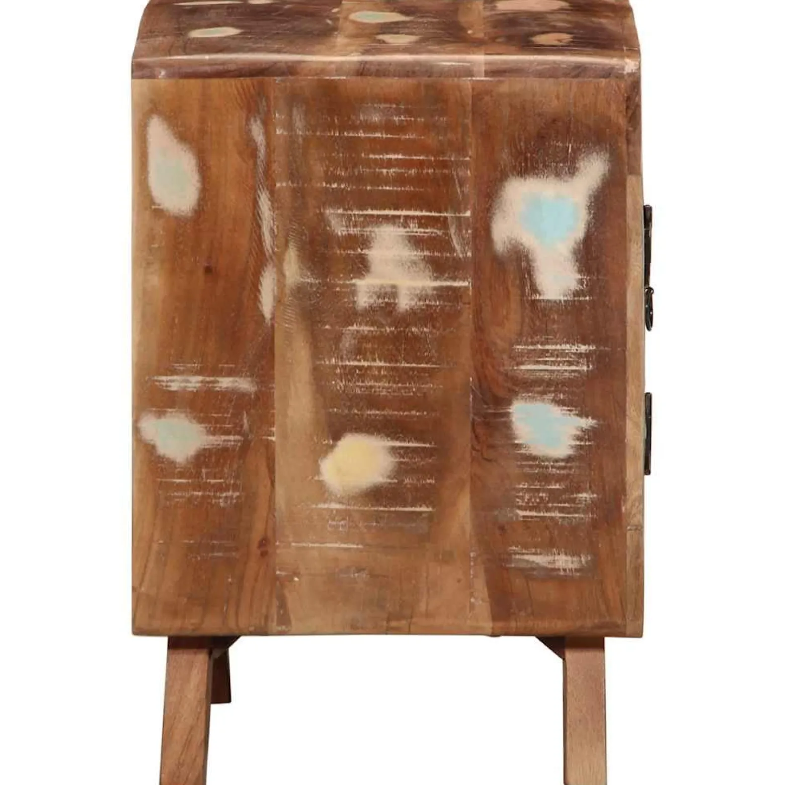 Szafka Nocna Drewniana Komoda Stolik Nocny Do Sypialni 40x32x46 cm