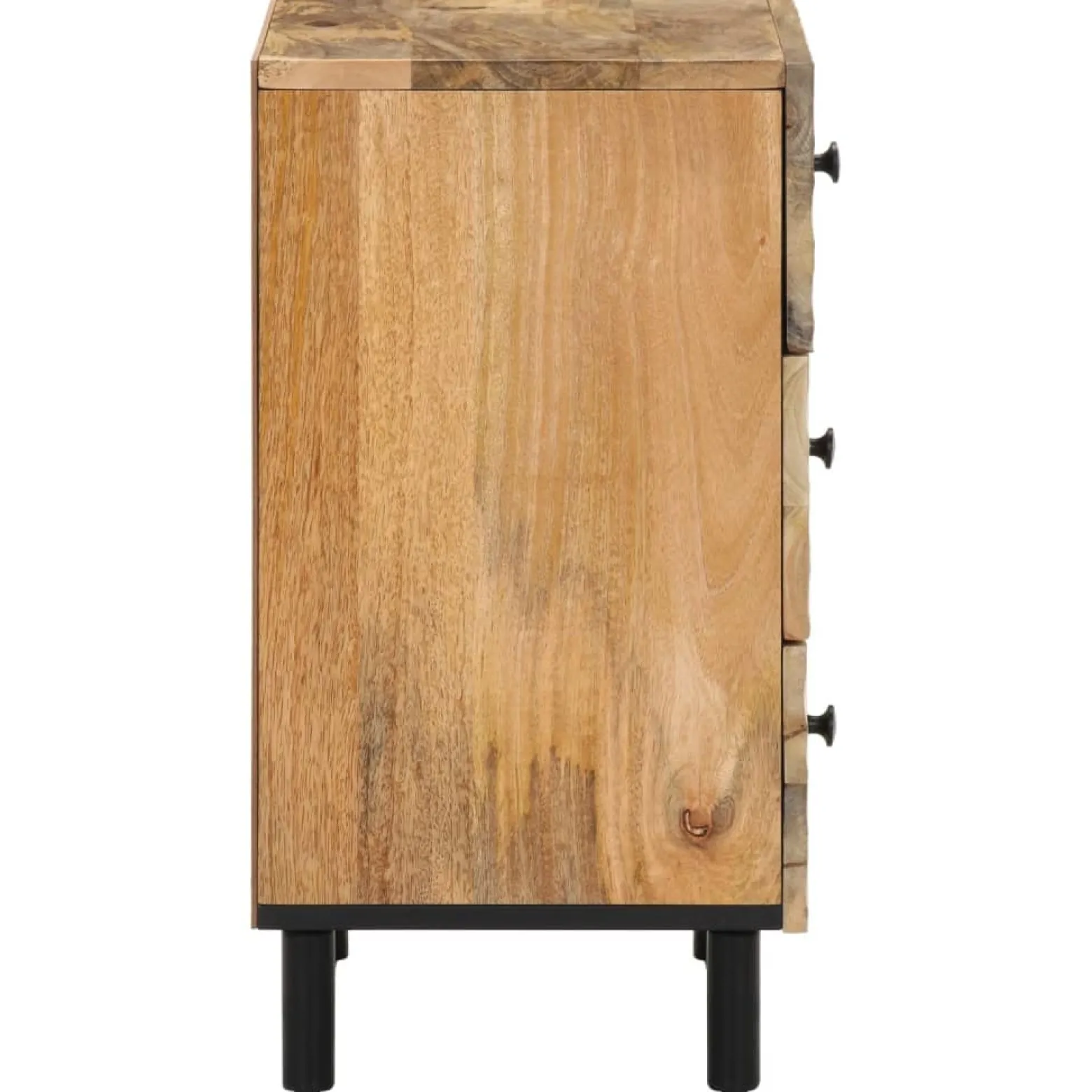 Szafka Nocna Drewniana Komoda Stolik Nocny Do Sypialni 50x33x60 cm
