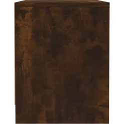 Szafka Nocna Komoda Brąz Stolik Półka Nocna Do Sypialni 45x34x44.5 cm