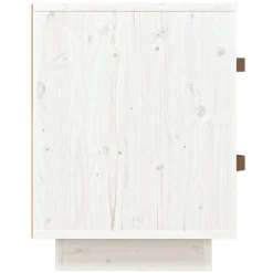 Szafka Nocna Stolik Komoda Biała z Szufladą Do Sypialni 40x34x45 cm