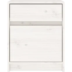 Szafka Nocna Stolik Komoda Biała Do Sypialni Pokoju Salonu 40x31x50 cm
