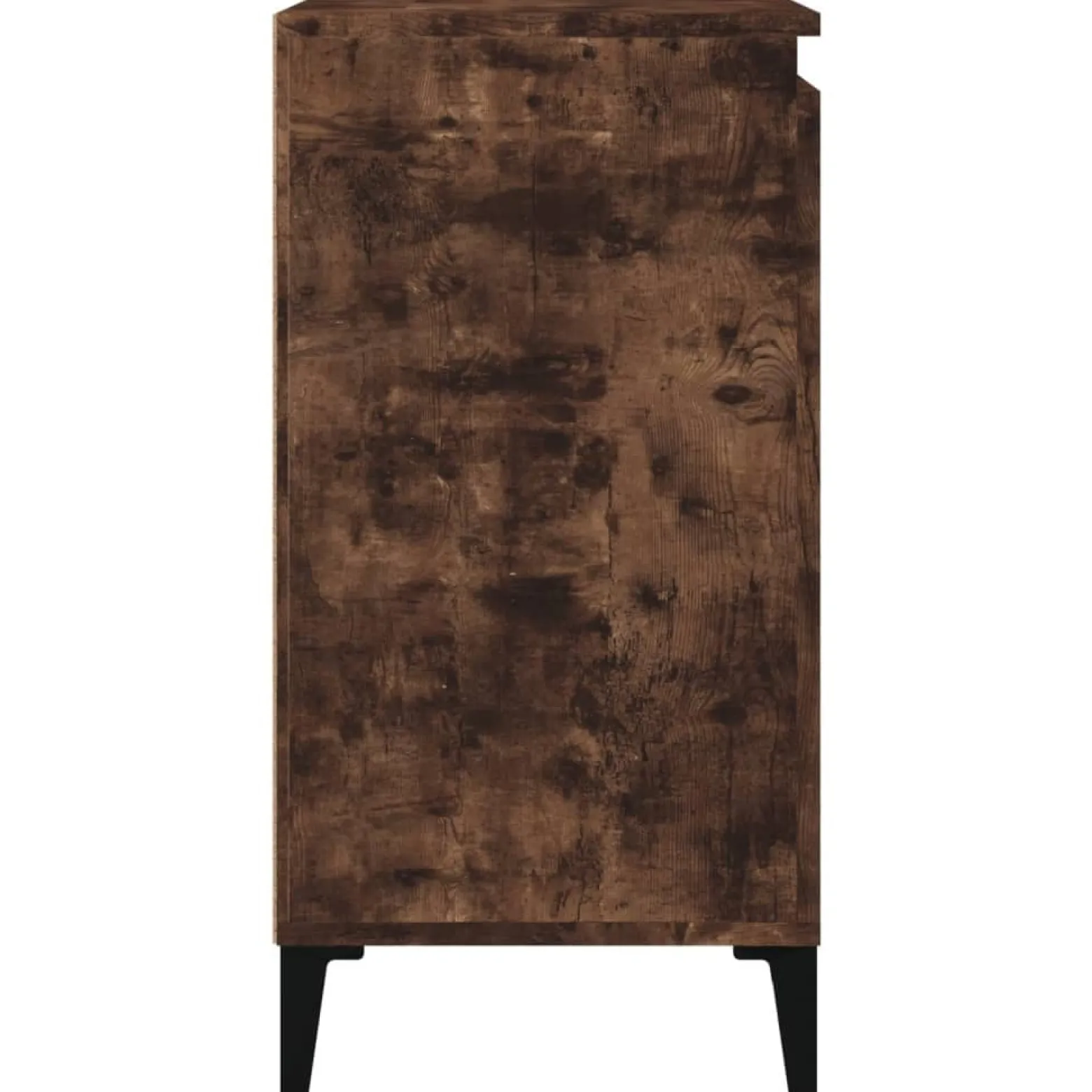 Szafka Nocna Stolik Komoda Brązowa z Drzwiami Do Sypialni 40x35x70 cm