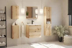 Szafka pod blat 20 cm NOVA OAK 81-20-1D DĄB COAST EVOKE