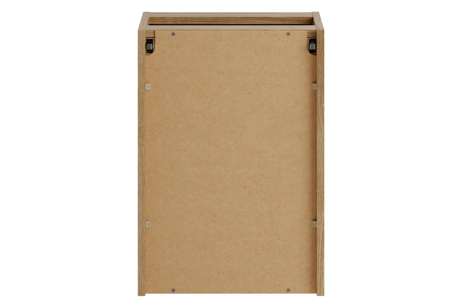 Szafka pod blat NOVA 40 cm dąb Coast Evoke ryflowana z koszem